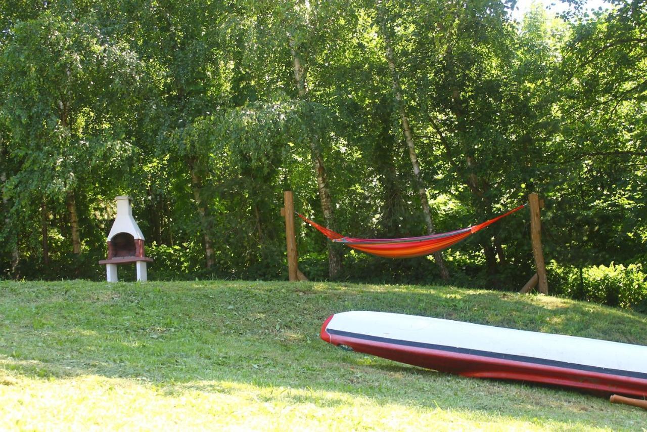 Bajkowe Mazury Domek Holenderski Plaza Lodki Kajaki Wedkowanie Mikołajki Esterno foto